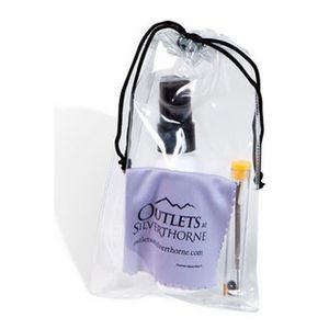 Ultra Opper Fiber® White Cleaner Kit In Drawstring Bag (2 Fl. Oz. Bottle w/Repair Kit)