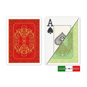 DA VINCI Plastic playing cards - Persiano - Poker Size, Large Index