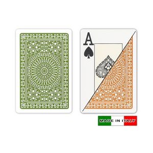 DA VINCI Plastic playing cards - Palermo - Bridge Size, Large Index