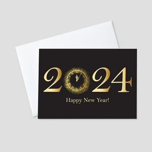 Turn to 2024 New Year Greeting Card