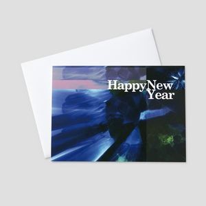 Colorful Explosion New Year Greeting Card