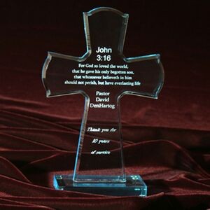 Cross Award (5 1/2"x8 1/2")