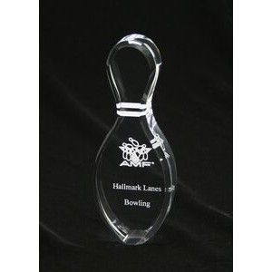 Acrylic Bowling Pin Award ( 8")