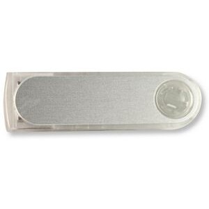 8 GB Translucent Swivel Flash Drive