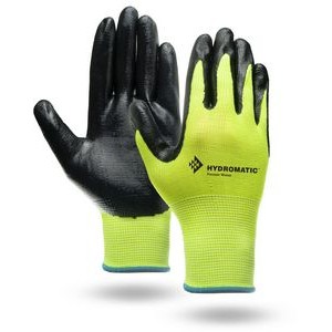 Men's Hi-Viz Palm Dipped Gloves