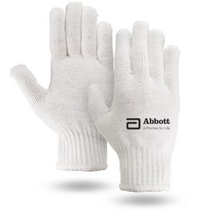 White Knit Gloves- Import Program