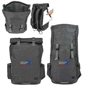 Millennium Roll Top Canvas Backpack