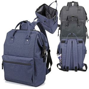 Wide Mouth Computer Backpack