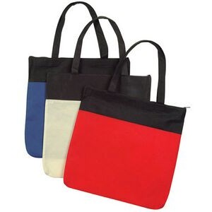Non Woven Polypropylene Zippered Tote Bag (16