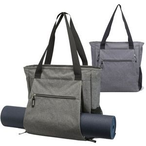 Heathered Yoga Mat Versatile Gym Bag