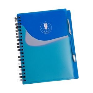 Travel Buddy Spiral Notebook with Pen (1 color)