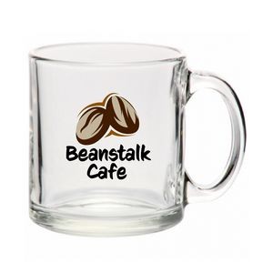 13oz Kona Glass Coffee Mug (Full Color)