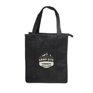 STAY-COOL Non-Woven Insulated Tote Bags w/ Full Color Imprint