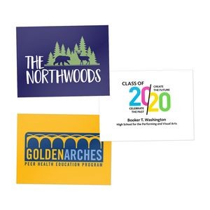 4" x 6" Rectangle Water-resistant Stickers