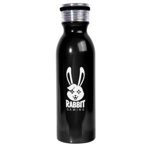 20 oz. The Retro Stainless Steel Water Bottles 1 Color Imp.
