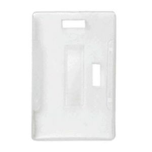 2.26" x 3.58" Imprinted Semi Rigid Plastic Multi Card Holder