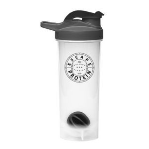 24. oz Plastic Shaker with Mixer (1 Color)