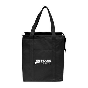 STAY-COOL Non-Woven Insulated Tote Bags w/ 1 Color Imprint