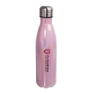 17 oz. Glamorous Insulated Water Bottle w/ 2 Color Imprint