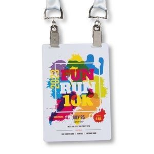 3.54" x 5.12" Large PVC ID/Event Cards