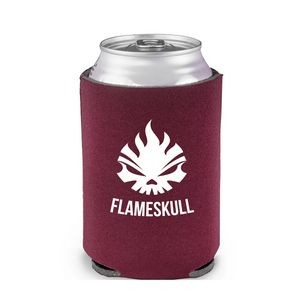 Collapsible 4mm Can Cooler w/ 1 Color Imprint