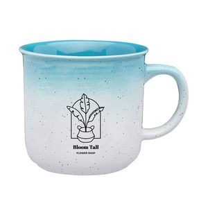 14 oz. Lucea Gradient Bistro Personalized Mugs(1 Color)