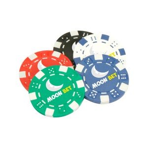11.5 g Professional Clay Poker Chips w/ 4 Color Process