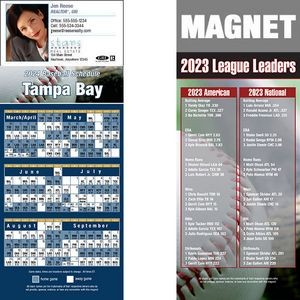 Tampa Bay Pro Baseball Schedule Magnet (3 1/2"x8 1/2")