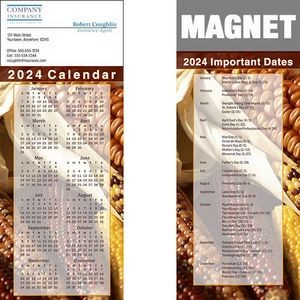 Full Color Calendar Magnet (3 1/2"x8 1/2")