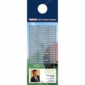 Tennessee Pro Football Schedule Door Hanger (4"x11")