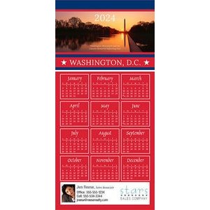 Full Color Z-Fold Calendar Greeting Cards w/Imprinted Envelopes (15