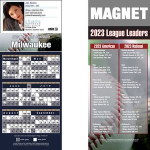 Milwaukee Pro Baseball Schedule Magnet (3 1/2"x8 1/2")