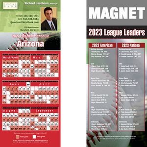 Arizona Pro Baseball Schedule Magnet (3 1/2"x8 1/2")