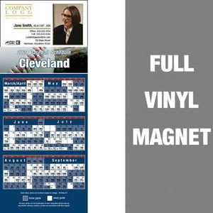 Cleveland Pro Baseball Schedule Vinyl Magnet (3 1/2"x8 1/2")