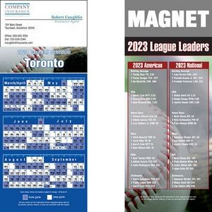 Toronto Pro Baseball Schedule Magnet (3 1/2"x8 1/2")