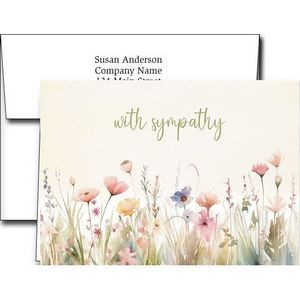 Sympathy Greeting Cards w/Imprinted Envelopes