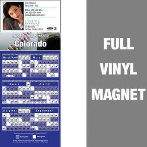 Colorado Pro Baseball Schedule Vinyl Magnet (3 1/2"x8 1/2")