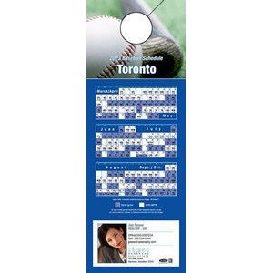 Toronto Pro Baseball Schedule Door Hanger (4"x11")