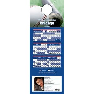 Chicago (National) Pro Baseball Schedule Door Hanger (4"x11")