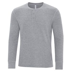 Atc™ Esactive® Vintage Thermal Long Sleeve Henley