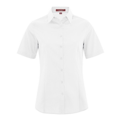 Coal Harbour® Everyday Short Sleeve Woven Ladies' Shirt