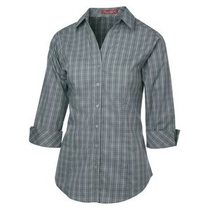 Coal Harbour Tattersall Check Woven Ladies' Shirt