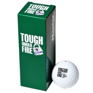 Titleist 3-Ball Custom Sleeve with Titleist NEW TruFeel Golf Balls