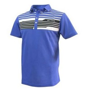 Men's CoolTech Polo Shirt w/Striped Chest Panel