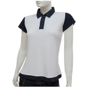 Women's CoolTech Polo Shirt w/Contrast Sleeves