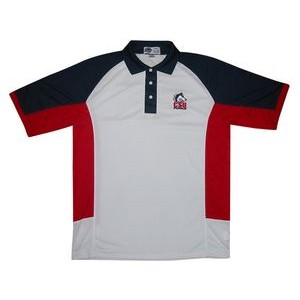 Men's CoolTech 3 Tone Polo Short Sleeve Shirt