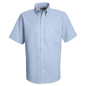 Men's Short Sleeve Easy Care Oxford Dress Shirt