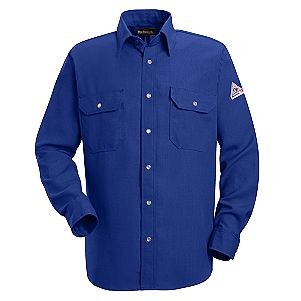Snap Front Deluxe Shirt (Royal Blue)