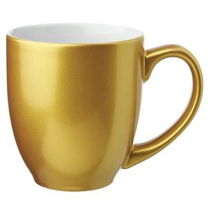 16 Oz. Metallic Bistro Ceramic Mug