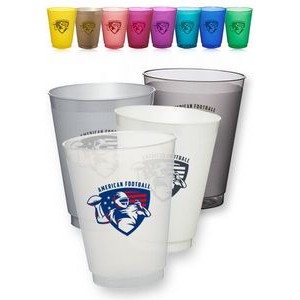 16 Oz. USA Made Frosted Flexible Stadium Cup